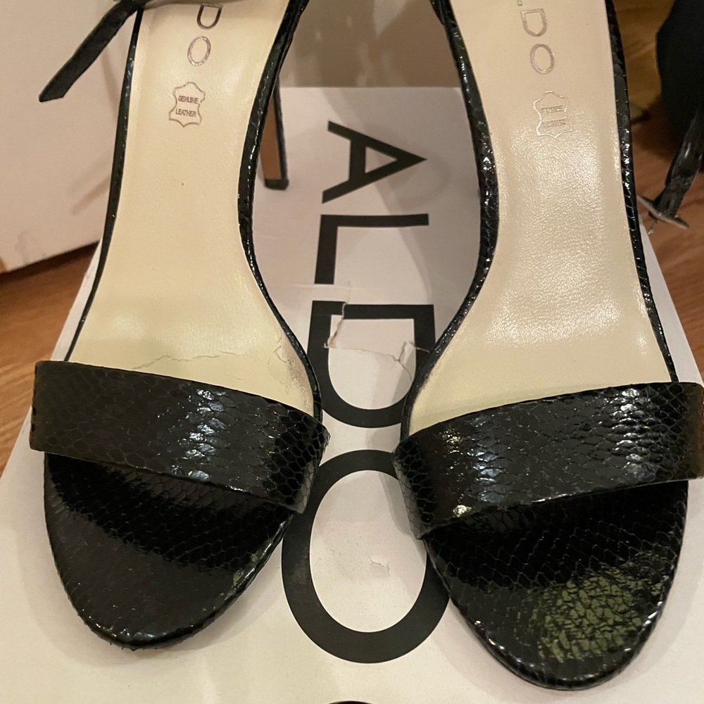 Aldo heels EUC size 8 beautiful heel in great condition